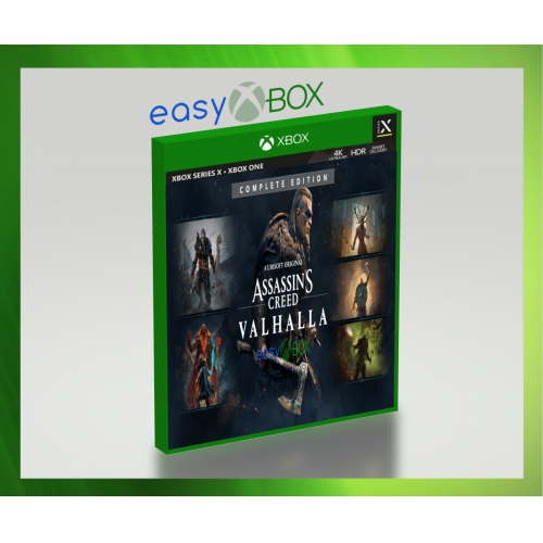  Assasins Creed Valhalla - COMPLETE EDITION - XBOX